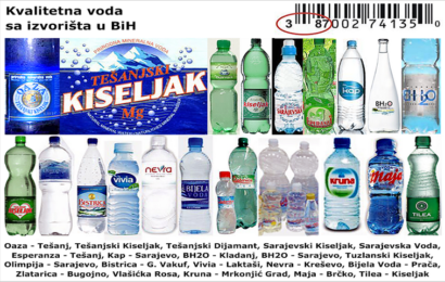 Osnovana Grupacija proizvođača flaširane vode Tuzlanskog kantona