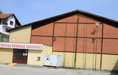 Počela rekonstrukcija krova na Sportskoj dvorani Zavidovići