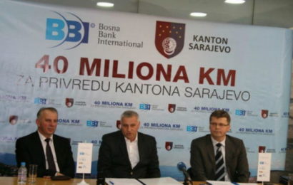 BBI: U privredu Kantona Sarajevo plasirano 23 miliona KM