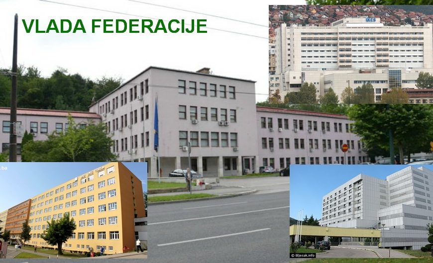 Vlada FBiH: Tri klinička centra dobila po tri miliona KM