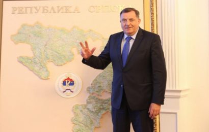 Milorad Dodik o mapi nove srpske države: To će biti jednog dana, bit će malo i od Crne Gore